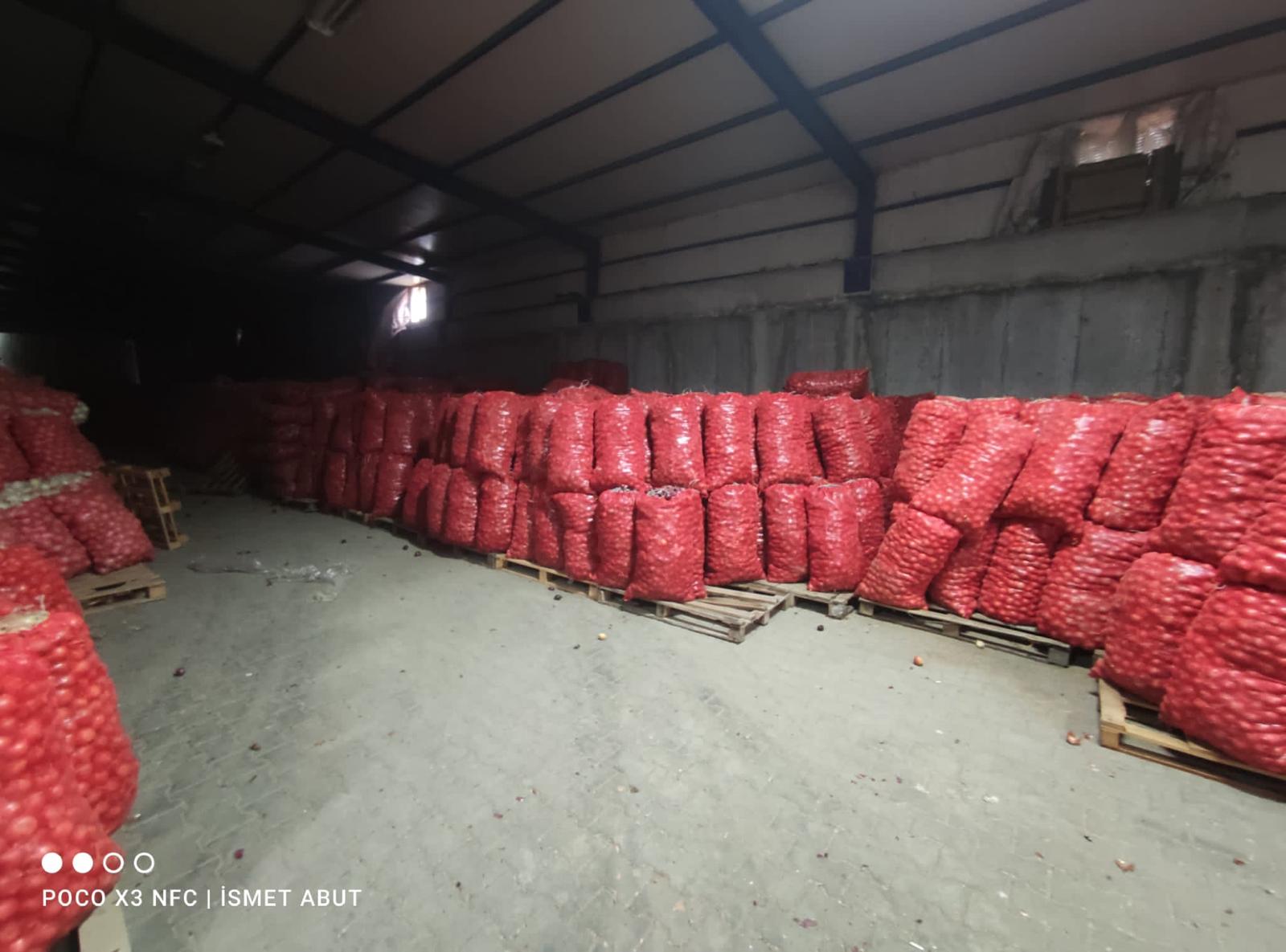 türkiye niğde soğan paketleme depolama